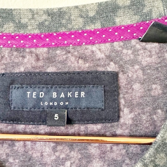 Ted Baker Gray Floral Sweatshirt - Picture 5 of 8